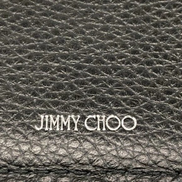 JIMMY CHOO Cooper Black Leather Long Wallet - Picture 5 of 7